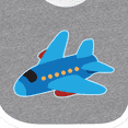 thumbnail image 4 of Inktastic Jet Airplane Childs Plane Boys or Girls Baby Bib, 4 of 4