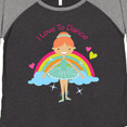 thumbnail image 4 of Inktastic I Love To Dance Ballet Women's Plus Size T-Shirt, 4 of 5