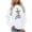 White, variant on Arlun Yes I Can Drive A Stick Sweatshirts For Women Halloween Witch Printed Pullover Sweatshirts Plus Size Crew Neck Long Sleeve Loose Comfy Hoodless Tops White XL