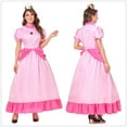 thumbnail image 3 of Disfraces de fiesta de Halloween para padres e hijos, adultos, Super Mary Peach, princesa Peach, 3 of 4