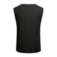 thumbnail image 3 of LNZGNM Men's Tank Top Lace-Up Linen Sleeveless Tank Top, Breathable Summer Tank Top Sleeveless Workout Tank for Men,Beige(XL), 3 of 3