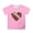 A-Pink57, variant on Toddler Girls T-Shirt Leopard Heart Football Print Short Sleeve Crewneck Comfortable Everyday Tee