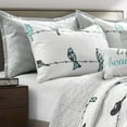 thumbnail image 6 of Lush Decor Rowley Birds Animal Print Polyester Reversible Quilt, Full/Queen, Multi, 7-Pc Set, 6 of 11