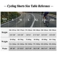 thumbnail image 4 of Sponeed Men’s Cycling Shorts Padded Road Bicycle Quick-dry Cycle Tights Bicycling Half Pants Yellow XXL, 4 of 8