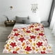 thumbnail image 5 of Fotbe fall laef Maple Manta de Franela Acolchonada con Estampado, Súper Suave y Esponjosa, Extra Grande para Sofá, Cama, Uso Todo el Año-60"x50", 5 of 7