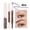 D, variant on Double-Ended Eyebrow Pencil & Brush, Ultra-Fine Waterproof Tip, for Natural Hair-Like Strokes & Shaping