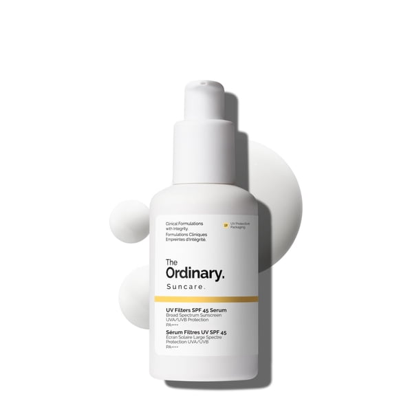 The Ordinary UV Filters SPF 45 Serum, Protector Solar con Textura de Suero para Todo Tipo de Piel – Protector solar de amplio espectro con PA++++. Ligero, hidratante, no comedogén