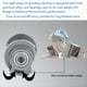 thumbnail image 2 of Amoladora Angular Neumática 3 Pulgadas,Cortadora Aire,Discos Corte Metal,Herramientas Giratorias para Metal,Fibra Vidrio,Láminas Madera,Proyectos Bricolaje., 2 of 8