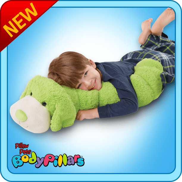 Pillow Pets Squiggly Dog BodyPillar Body Pillow Large 18" Plush Toy