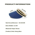 thumbnail image 2 of Ksopiavobs Straw Sun Visor for Women Clip On Wide Brim Straw Visor Cap Summer Beach Travel Sun Hat UPF 50+, 2 of 7