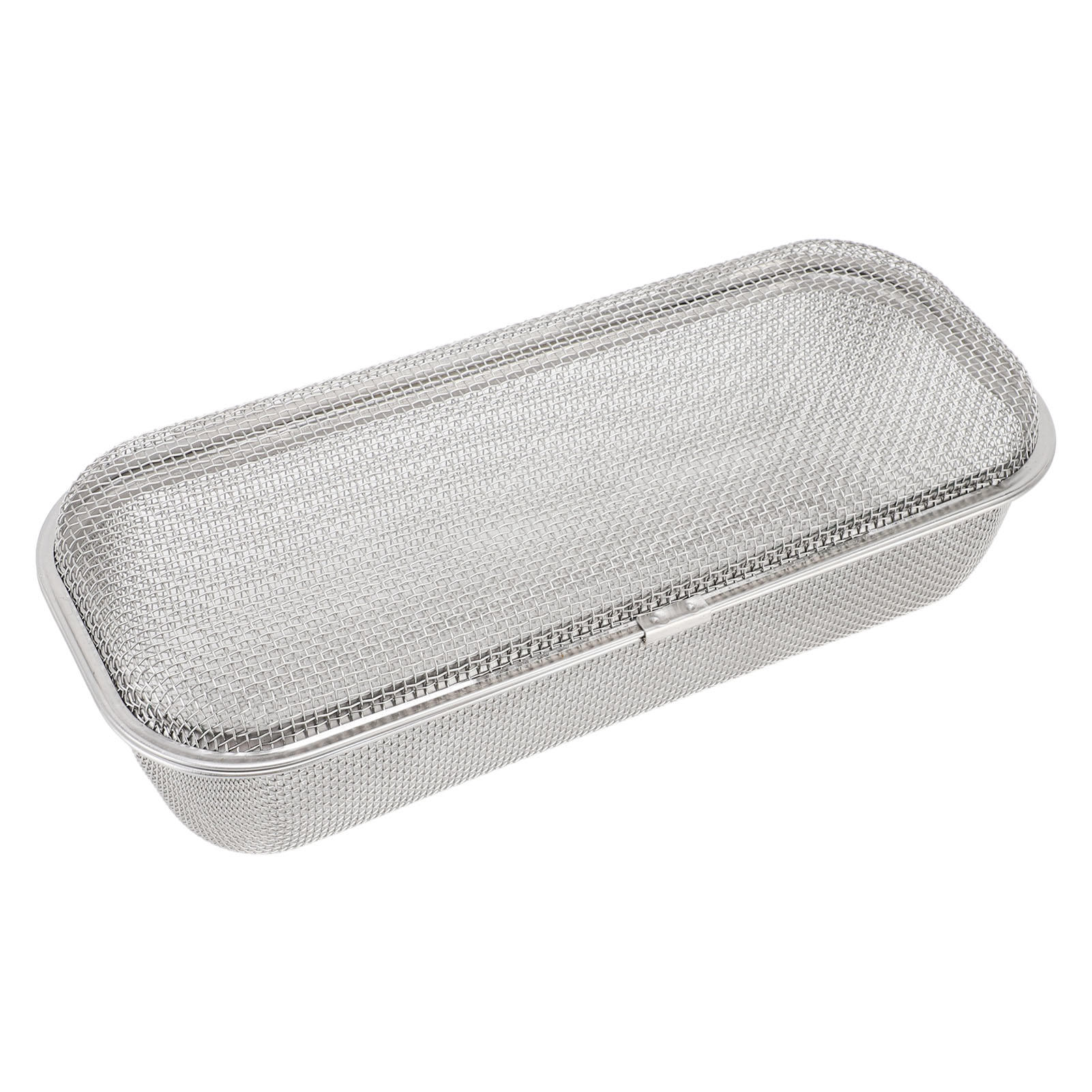 LAZIOEGR 304 Stainless Steel Dishwasher Utensil Basket – Compact Mesh Holder for Spoons, Chopsticks & Forks, 4.5"x10.4"x3.0" – Durable, Space‑Saving, Dishwasher Safe