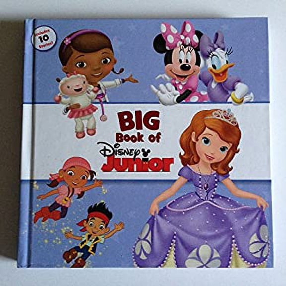 Pre-Owned Big Book of Disney Junior - 10 Stories (Hardcover) 1484704274 9781484704271