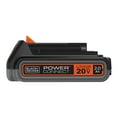 thumbnail image 5 of BLACK+DECKER 20V MAX* POWERCONNECT 2.0 Ah Battery, (LBXR2020APB), 5 of 6
