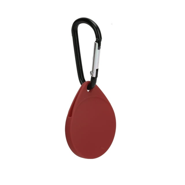Étui de Protection pour Localisateur, Étui Léger Anti-Perte Résistant aux Chutes en Silicone Antichoc pour Localisateur IOS Vert Menthe, Noir, Rouge, Rouge Vin, Bleu, Lumineux