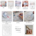 thumbnail image 3 of Paint by Numbers Kit for Adults, Polka Dot Stiletto On Books Paint by Numbers, Easy Paint by Numbers Kit for Adults Beginner, DIY Adult Paint by Number Kits on Canvas, Home Decor, 3 of 7