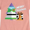 thumbnail image 3 of Toy Story - Merry Christmas Toy Story - Toddler And Youth Girls Short Sleeve Graphic T-Shirt, 3 of 5