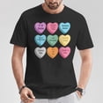 thumbnail image 2 of 4th Wing Candy Heart Xaden Riorson T-Shirt – Valentine’s Day Hearts Graphic Tee, Xaden Riorson Inspired Shirt, Fun and Sweet Candy Heart Design for Fans, 2 of 3