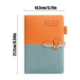 Fufafayo Clearance Promotion 2025 Agenda Book Efficiency Manual Year Month Week Planner Notepad