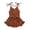 Coffee, variant on Ymyiu Girls Kids Sleeveless Wide Leg Jumpsuit Girls Cute Romper Button Down Belted Jumpsuit Wide Leg Short Summer Outfits with Pockets 3T 4T(Yellow, 3-4 Years)