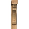 thumbnail image 2 of Ekena Millwork 5 1/2"W x 28"D x 28"H Olympic Block Smooth Bracket w/ Offset Brace, Western Red Cedar, 2 of 25