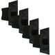 thumbnail image 1 of Gancho Organizador para Casas GanLuxyBlack 4 Pzs Grande 5x10cm Negro., 1 of 2