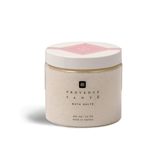 Provence Sante PS Bath Salt Wild Rose, 20-Ounce Jar