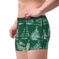 thumbnail image 4 of Balery Christmas Trees Men's Boxer Briefs, Soft and Breathable Cotton Underwear with nylon Waistband-Medium, 4 of 9