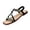 Blue, variant on Beach Shoes, Bohemian Beach Sandals for Women 2026 Dressy Orthopedic Wedge Sandals With Ankle Strap Flip Flops Boho Open Toe Jeweled Flat Sandal Slip On Comfortable Beach Vacation Shoes, Yellow 6