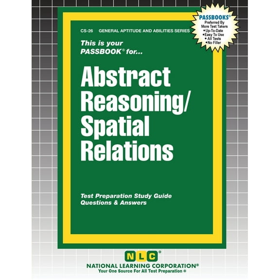 General Aptitude & Abilities Abstract Reasoning/Spatial Relations, Book 26, (Paperback)