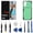 Blue, variant on INCELL for Samsung Galaxy S20 Screen Replacement S20 5G LCD Display SM-G981U SM-G981U1 Display Touch Screen Assembly No Fingerprint Not SM-G981V. (with Grey Frame+Back Cover Adhesive+Tools)