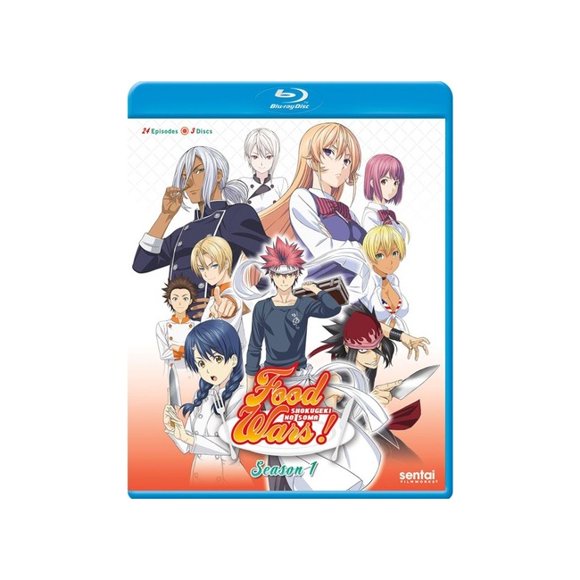 SECTION 23 FILMS FOOD WARS!-Collection Complète (BLU-RAY/3 Disque/anglais/japonais/eng-Sub) BRSFFDW100