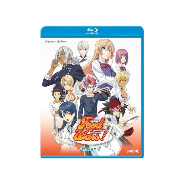 SECTION23 FILMS FOOD WARS!-COMPLETE COLLECTION (BLU-RAY/3 DISC/ENGLISH/JAPANESE/ENG-SUB) BRSFFDW100
