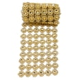 thumbnail image 2 of Cinta de Envoltura de Malla Zulema 10 YD 1 Rollo 6 Fila Diamante de Oro, 2 of 8