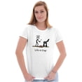 thumbnail image 3 of Drop BBQ Steak Funny Lifestyle Womens Fitted Plus Size Graphic Tee Brisco Brands 2X, 3 of 5
