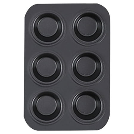 

Egmy 4/6/9/12 Cup Cake Mould Muffin Non-Stick Baking Pans Easy To Clean C One Size