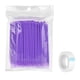 thumbnail image 1 of 100 hisopos desechables para extensiones de pestañas y almohadillas para debajo de los ojos, morados Púrpura, 1 of 9