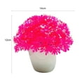 thumbnail image 6 of Mightlink Simulation Chrysanthemum Colorful Artificial Flower Chic Landscaping Scene Layout Decoration Reusable Plastic Fake Potted Plant Table Ornament for Wedding Party, 6 of 7