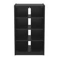 thumbnail image 3 of CorLiving Cranley Black Engineered Wood Media Cabinet with 3 Adjustable Shelves and 2 Glass Doors, 3 of 9