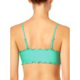 thumbnail image 4 of No Boundaries Juniors’ Lettuce Edge Bikini Swim Top, 4 of 5