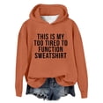 thumbnail image 1 of WEAIXIMIUNG Sweat à Capuche Zippé pour Femmes, Sans Capuche, Décontracté, Manches Longues, Imprimé Graphique, avec Cordon de Serrage, 1 of 4