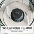 thumbnail image 6 of Martha Stewart 3 Cup Electric Food Chopper, 24 oz, Linen Cream, 6 of 15