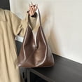 thumbnail image 3 of Bolso Hombro Elegante Mano Informal Hobo Color Sólido PU para Mujer, 3 of 9