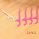 thumbnail image 2 of Vogacara Paquete de 25 Flosser Boca Plástico Línea de nylon Palillos de portátiles Limpieza de palillos de Hogar Viajes al aire Tratamientos faciales Vogacara JJ5876-00B, 2 of 6