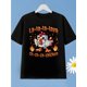 thumbnail image 1 of [Funny Pixel Chicken T-Shirt] Funny Pixel Chicken Flame Boys' Navy Blue Gaming Graphic T-Shirt | Stretchy Crew Neck Tee for Everyday & Halloween Costumes - Machine Washable Soft Shirt for Kids &a, 1 of 6