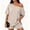 Beige #7, variant on DORKASM Womens 2 Piece Summer Shorts Set Lounge Oversized Short Sleeve Tops and Shorts Beach Vacation 2026 Sweatsuits Outfits Red S
