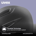 thumbnail image 4 of Uvex Perfexxion II xc, Adjustable and Ventilated Equestrian Helmet for Adults, Black Matte, XS-S, 4 of 10