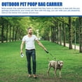 thumbnail image 2 of OULII Portable Waste Management Puppy Waste Bag Carrier Multi-colored 1Pack, 2 of 8