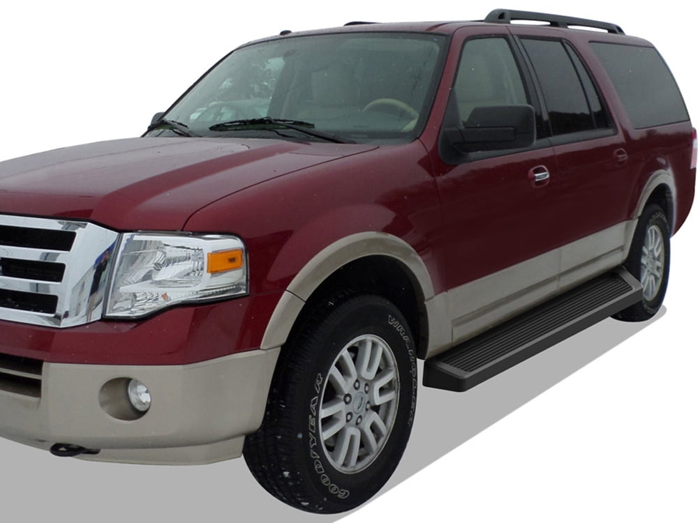 APS Black Running Boards Style Compatible with Ford Expedition 2007-2017 EL (Nerf Bars Side Steps Side Bars)