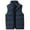 Blue, variant on Hueook Mens Winter Coats with Hood Clearance Long Sleeve Fall Winter Warm Puffer Jacket with Pockets Fashion Printed Long Cardigan Tops