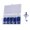 Blue, variant on Whaledi 25Pcs 70mm 2.2g Swimming Lures Slow Sinking Lures Simulation Loach Soft Baits